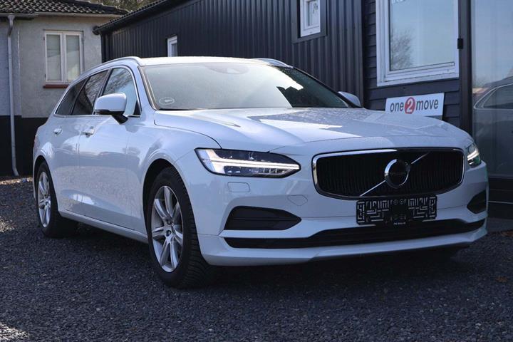 Grøn Volvo V90 fra 2018