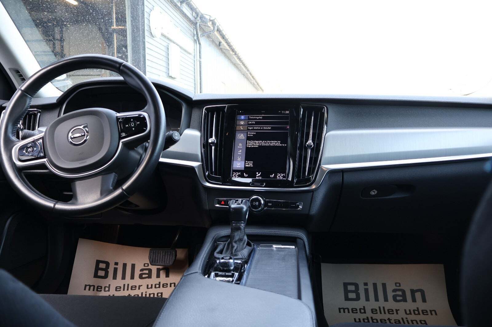 Grøn Volvo V90 fra 2018