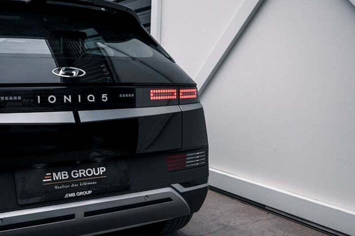Gul Hyundai Ioniq 5 fra 2021