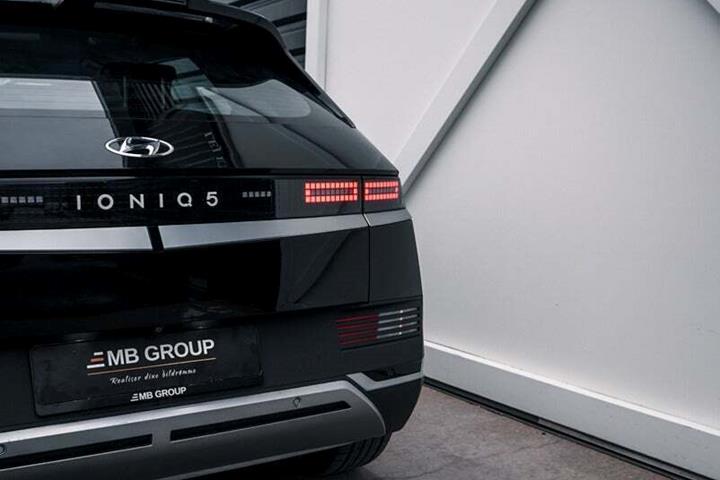 Gul Hyundai Ioniq 5 fra 2021