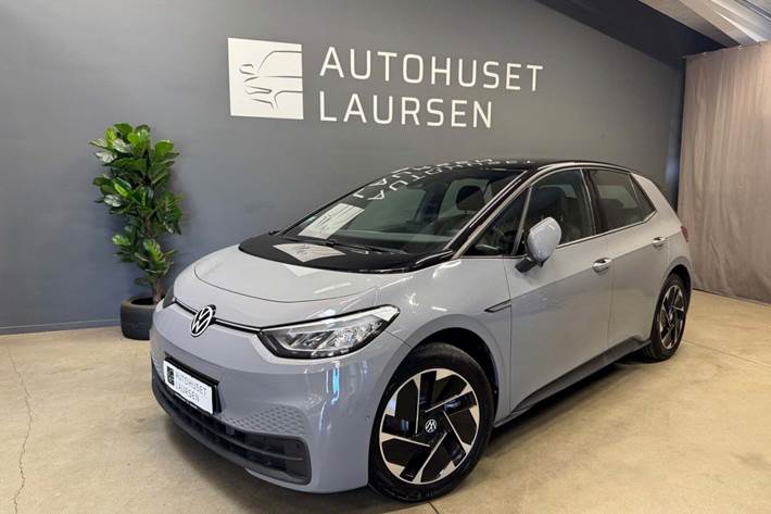 Grå VW ID.3 fra 2022