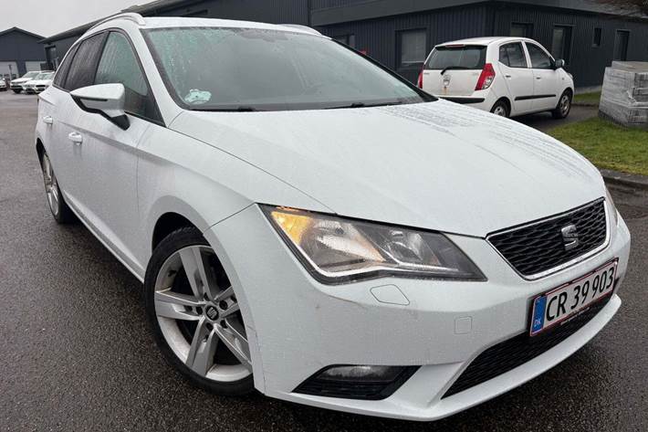 Hvid Seat Leon fra 2016