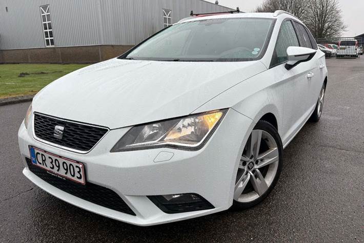 Hvid Seat Leon fra 2016