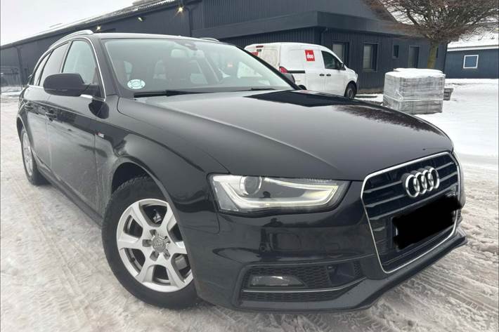 Sort Audi A4 fra 2015