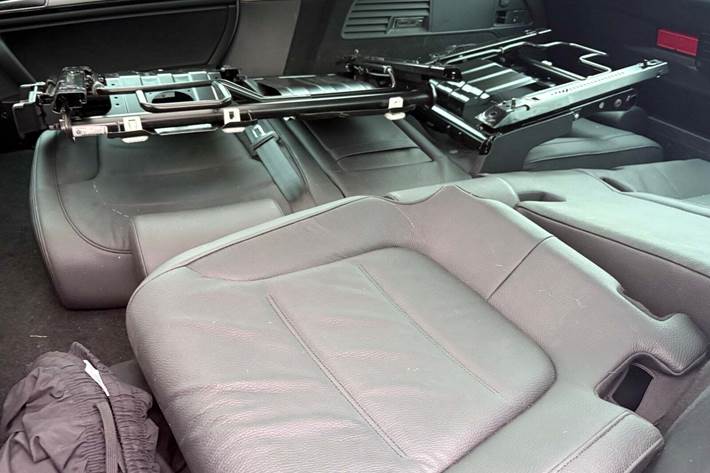 Hvid VW Touareg fra 2017