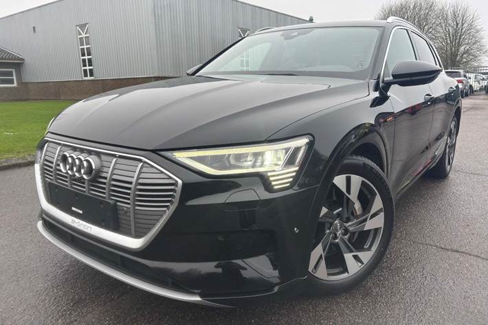 Sort Audi e-tron fra 2020