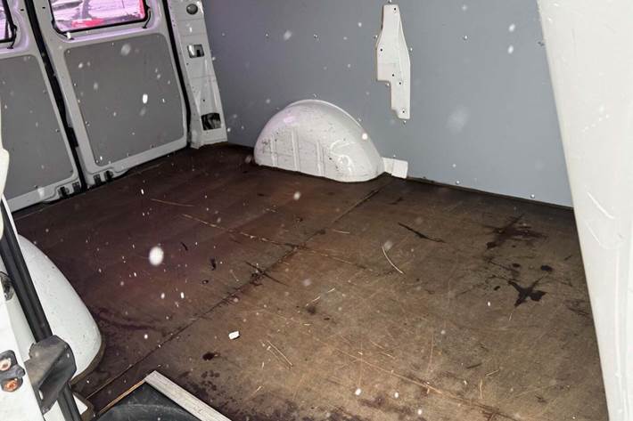 Hvid Mercedes Vito 122 fra 2013