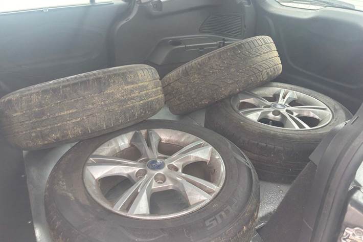 Sort Ford Grand C-Max fra 2018