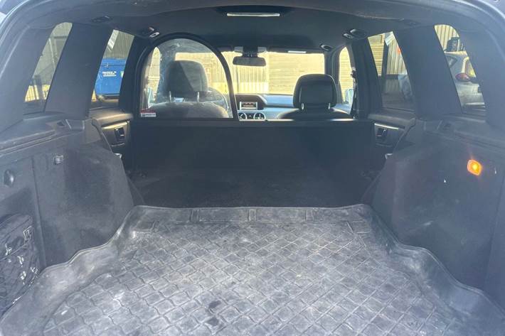 Hvid Mercedes GLK220 fra 2014