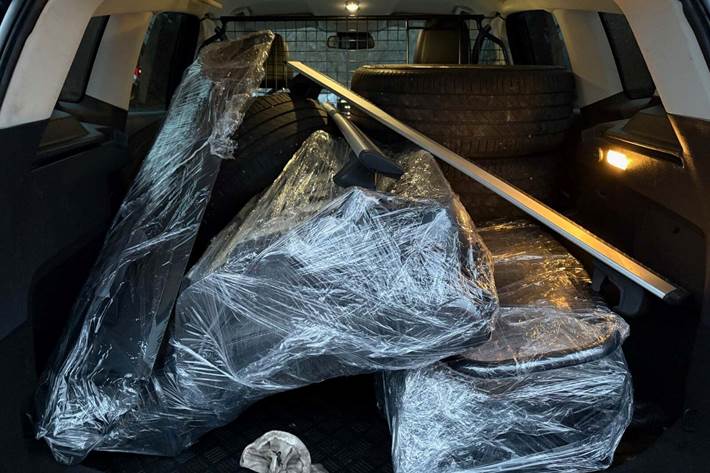 Sort Ford Kuga fra 2017