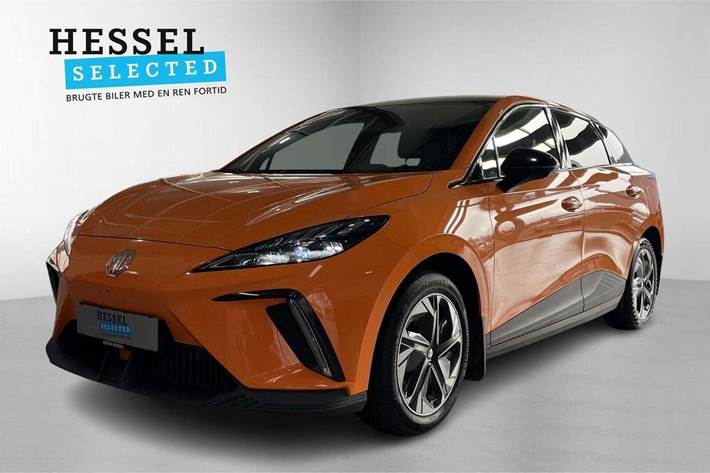 Orange MG 4 fra 2022 set udefra