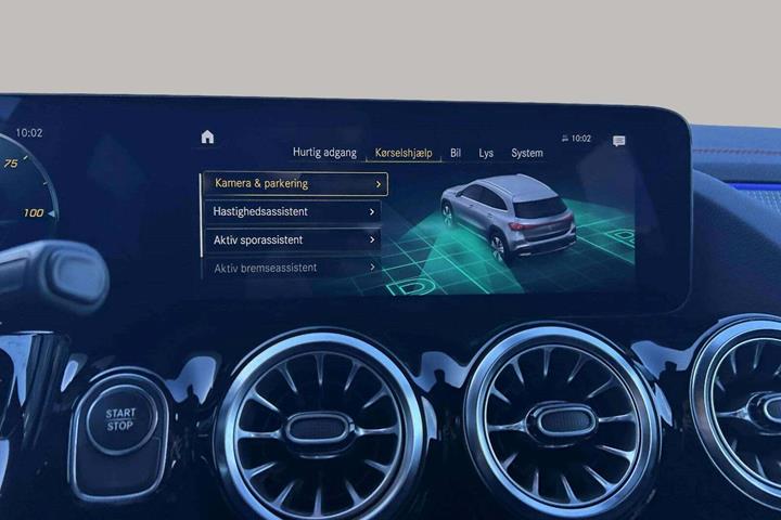 Grå Mercedes EQA250 fra 2023