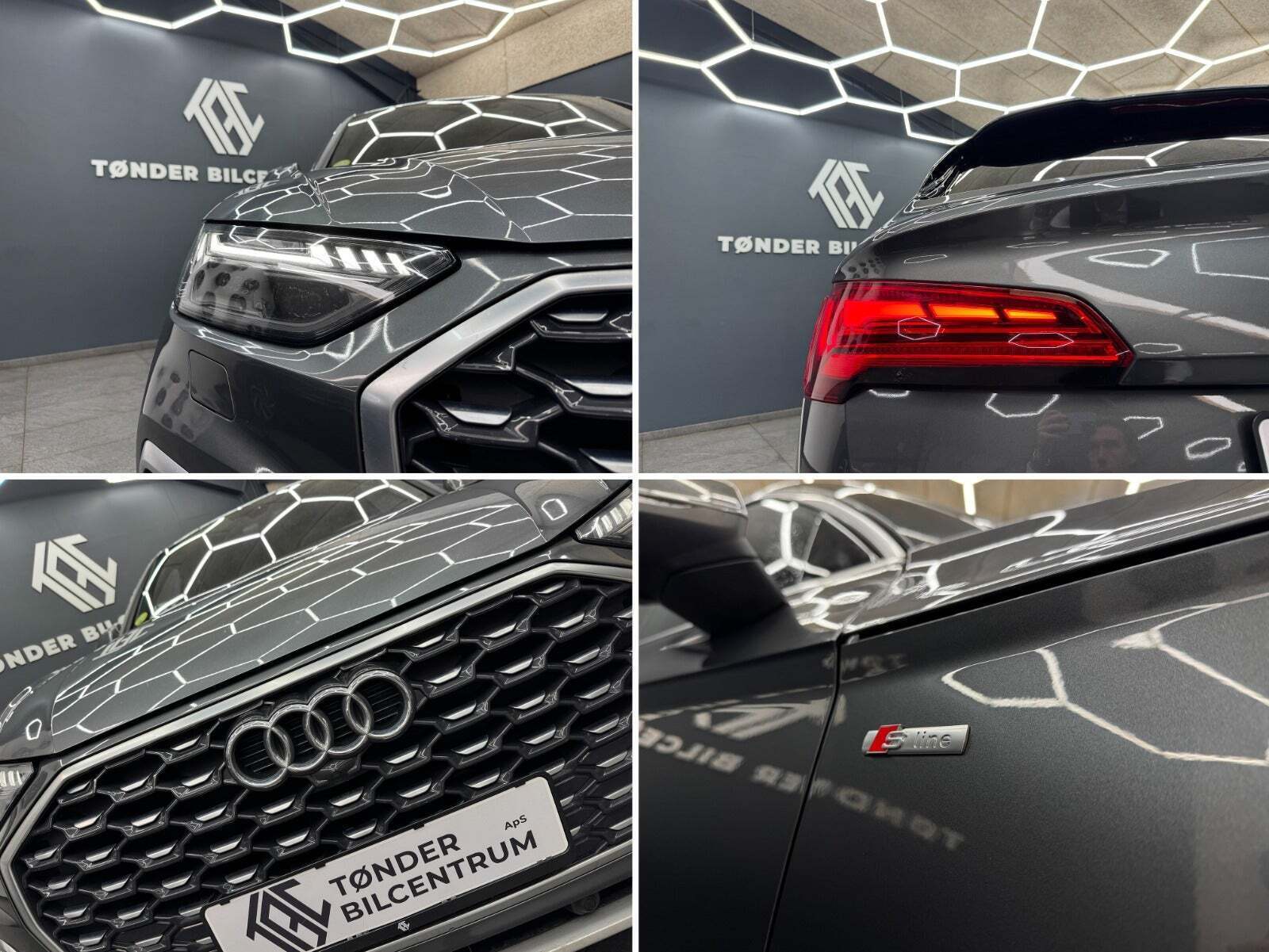 Grå Audi Q5 fra 2023