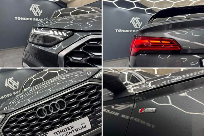 Grå Audi Q5 fra 2023