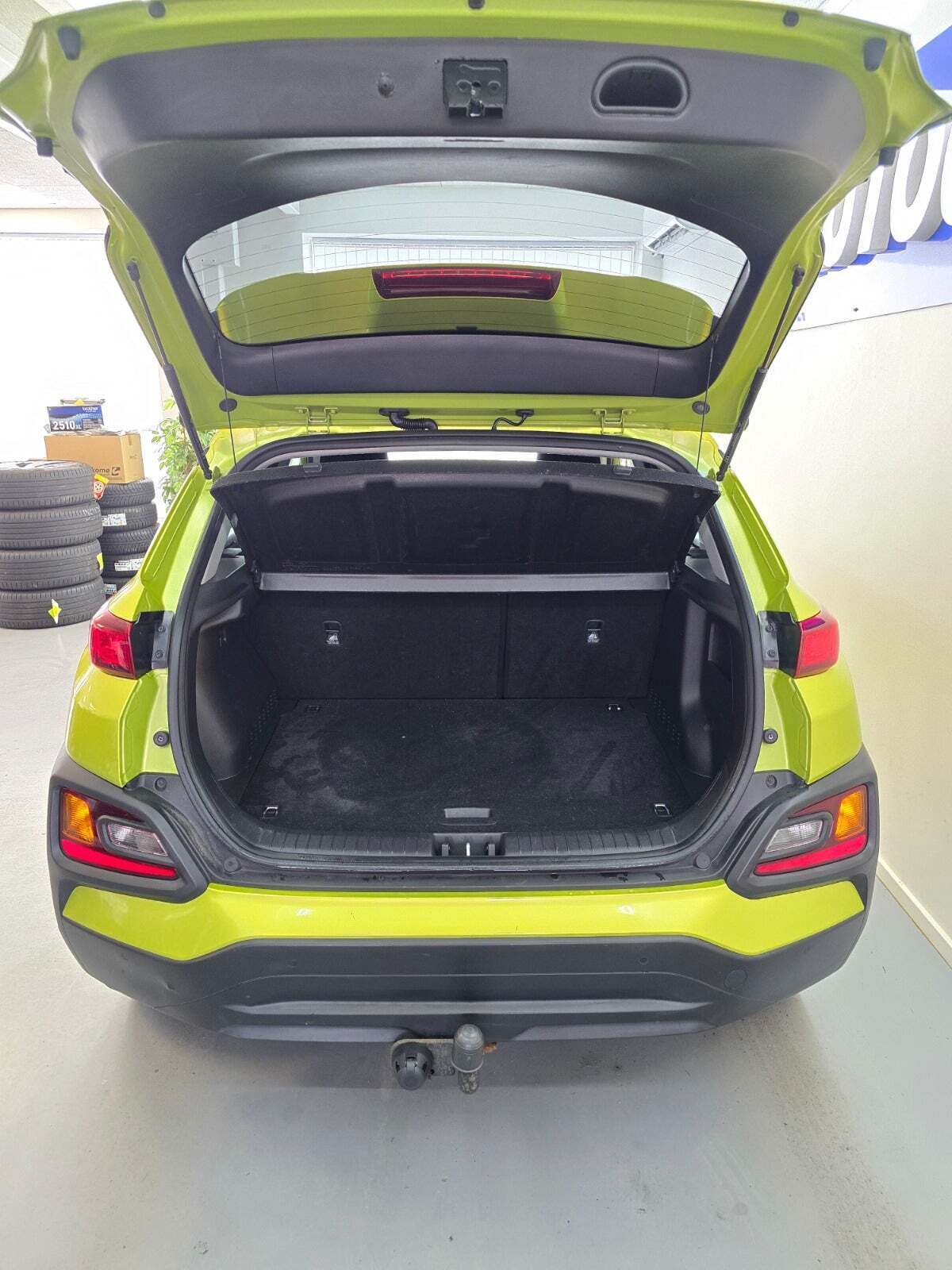 Grøn Hyundai Kona fra 2020