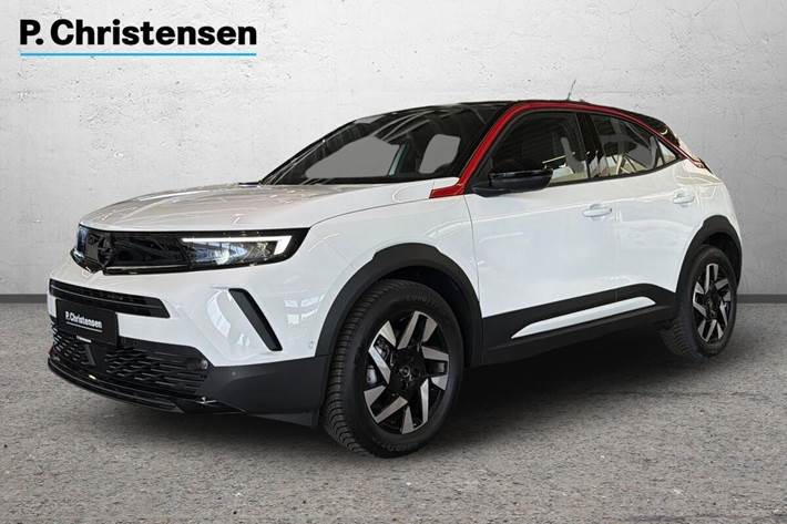 Hvid Opel Mokka-e fra 2023