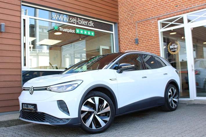 Hvid VW ID.4 fra 2021