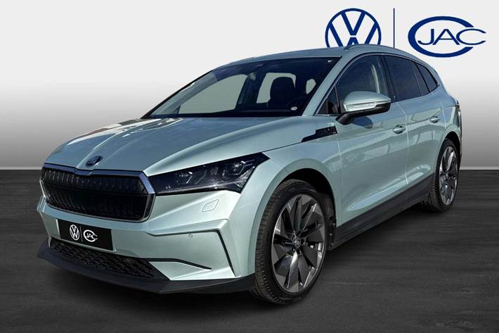 Grøn Skoda Enyaq fra 2021