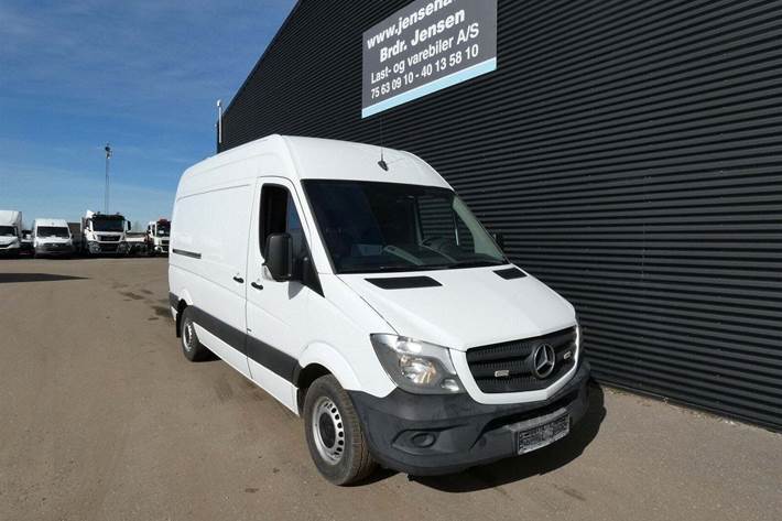 Hvid Mercedes Sprinter 316 fra 2017