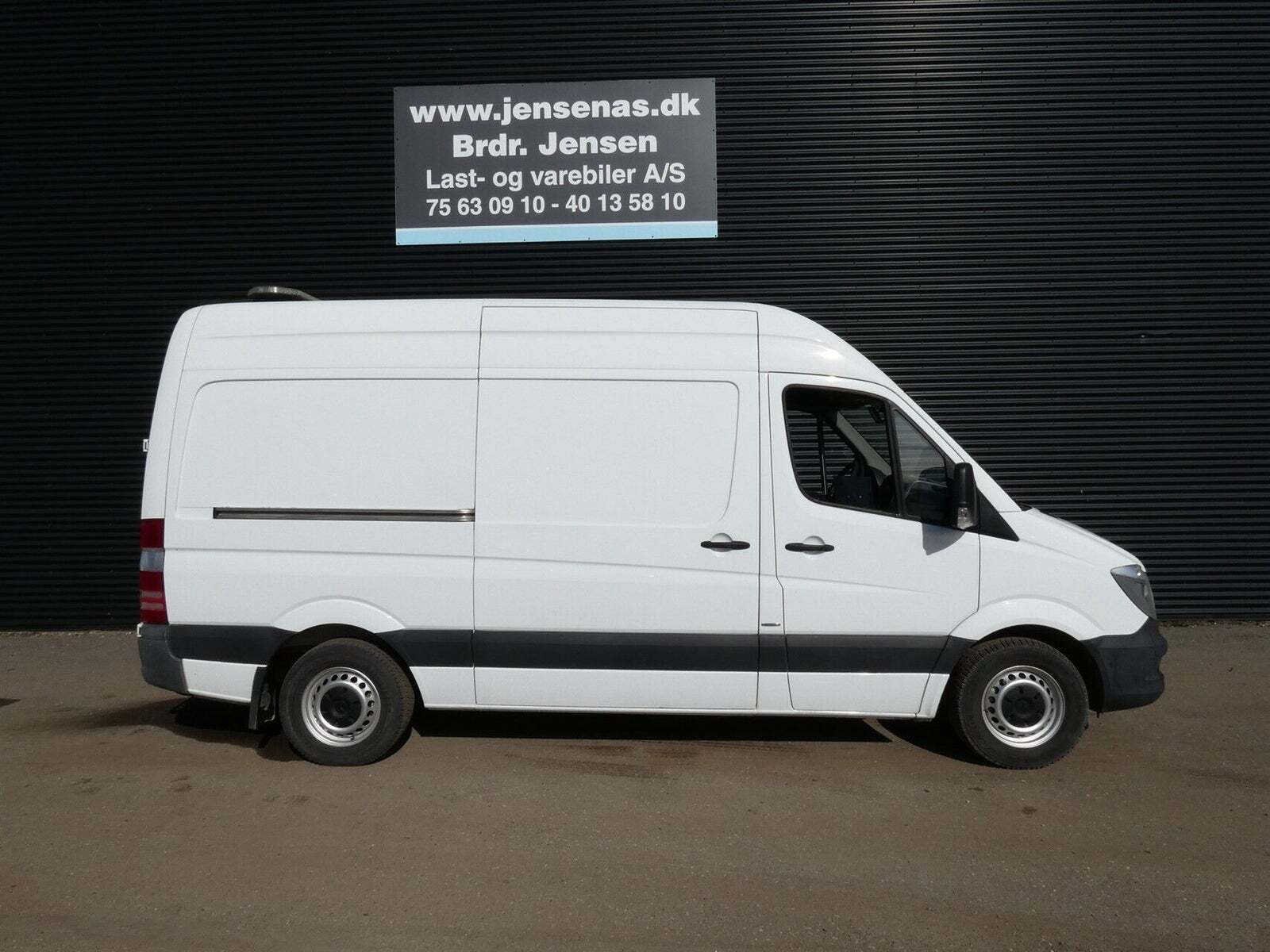 Hvid Mercedes Sprinter 316 fra 2017
