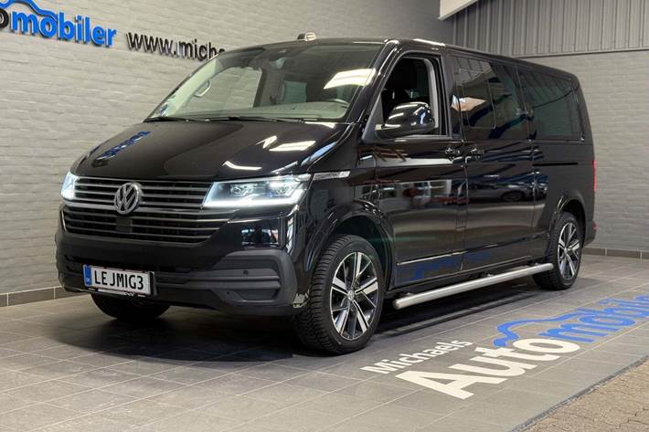 Sort VW Multivan fra 2020