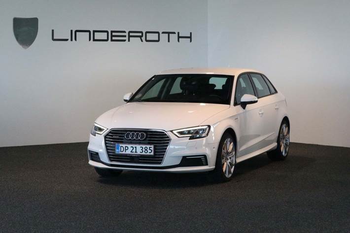 Hvid Audi A3 fra 2018