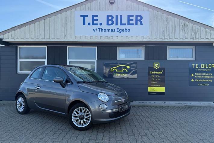 Sort Fiat 500 fra 2015