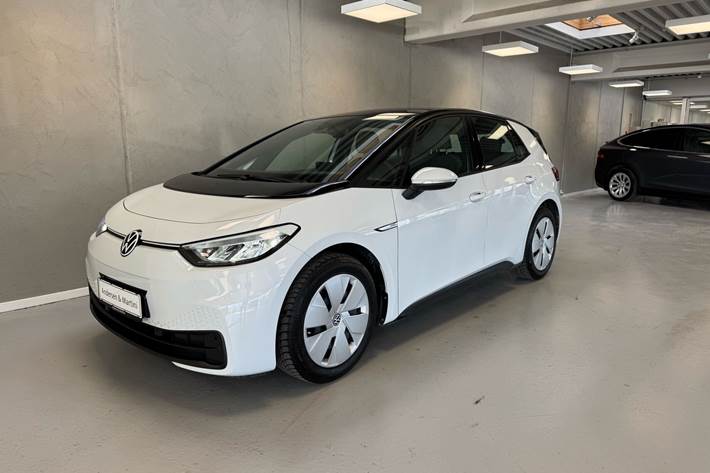 Hvid VW ID.3 fra 2021