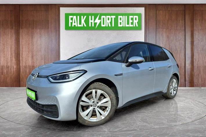 Sølv VW ID.3 fra 2021
