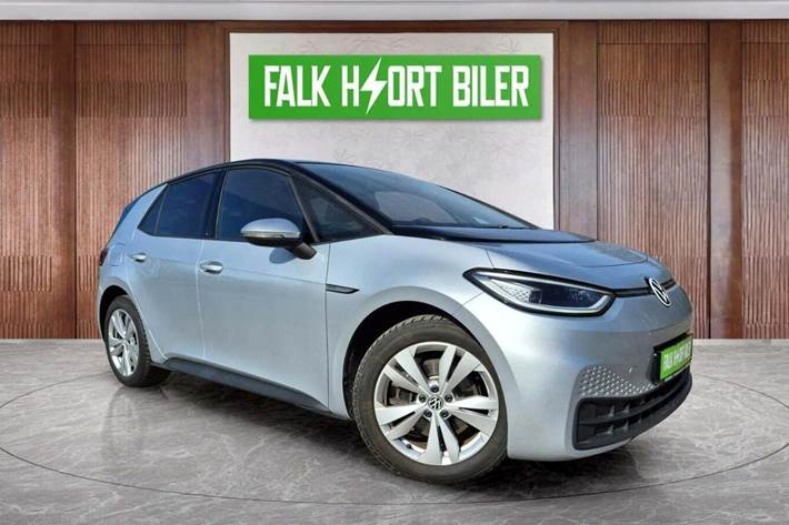 Sølv VW ID.3 fra 2021