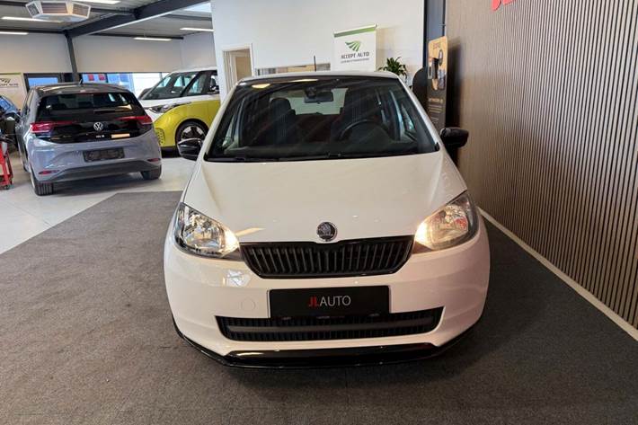 Hvid Skoda Citigo fra 2015