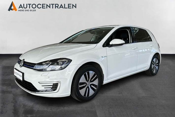 Hvid VW e-Golf VII fra 2019