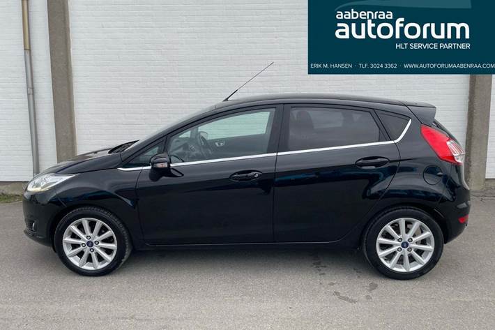 Sort Ford Fiesta fra 2016