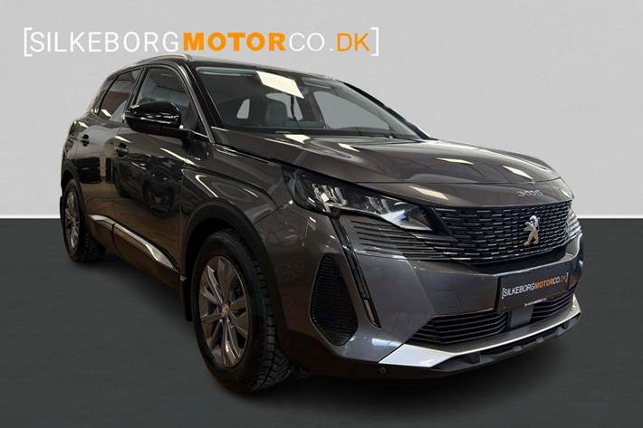 Grå Peugeot 3008 fra 2020