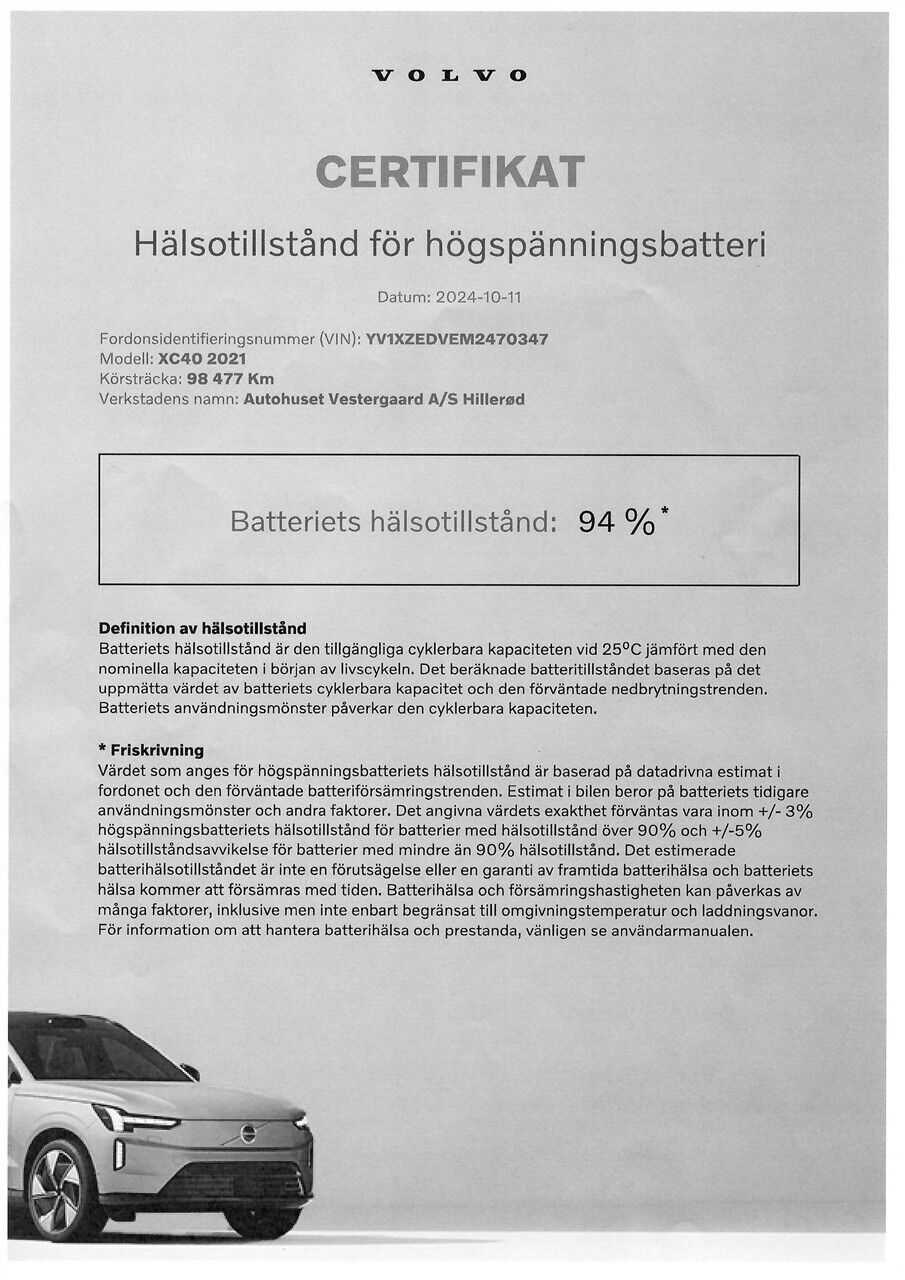 Volvo XC40 P8 ReCharge Twin R-Design