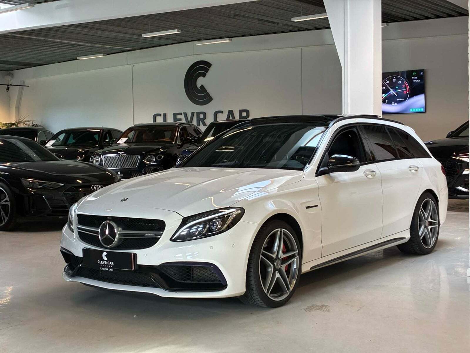 Mercedes C63 4,0 AMG S stc. aut.