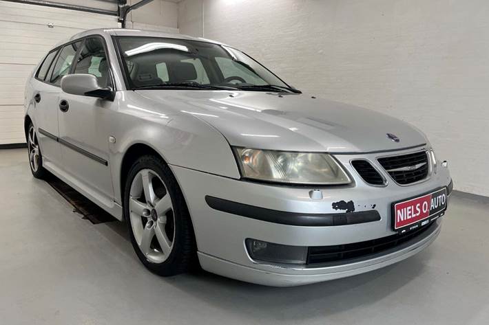 Sølv Saab 9-3 fra 2006