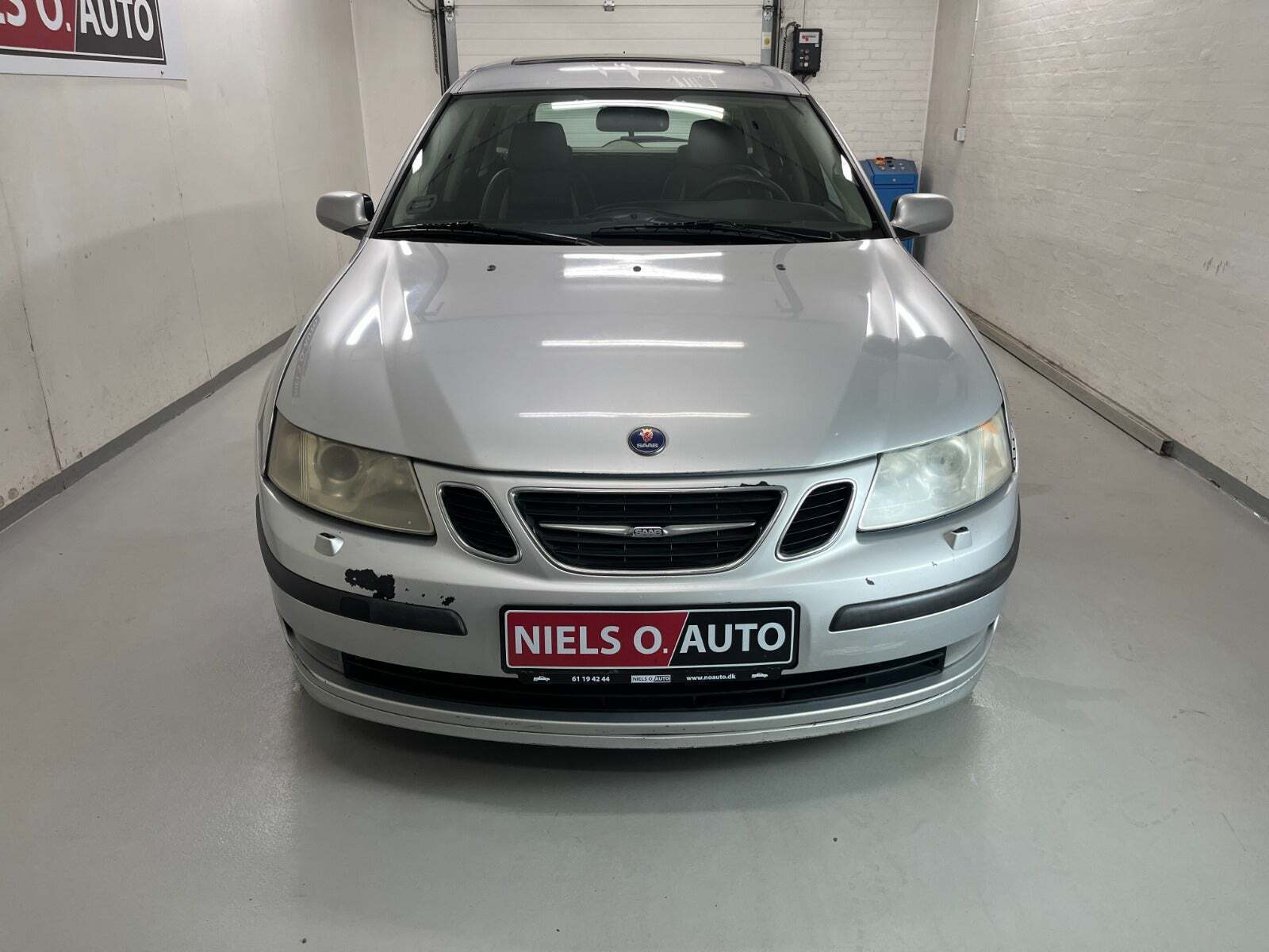 Sølv Saab 9-3 fra 2006
