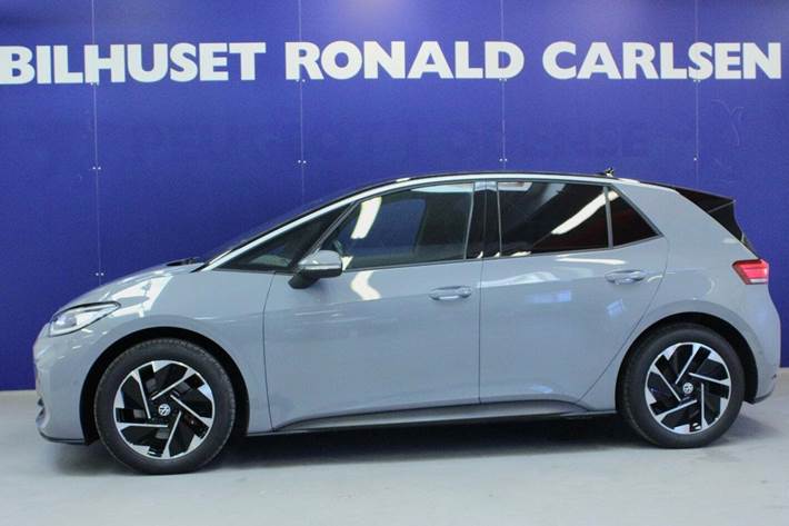 Grå VW ID.3 fra 2025