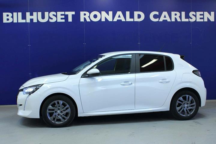 Hvid Peugeot 208 fra 2021