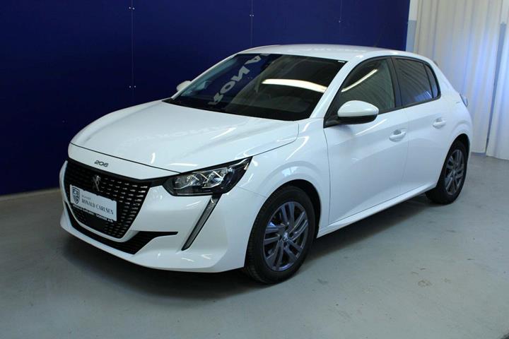 Hvid Peugeot 208 fra 2021