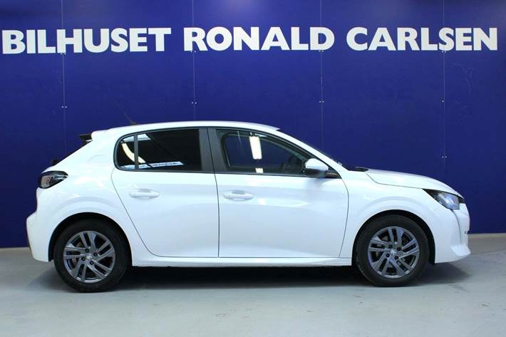 Hvid Peugeot 208 fra 2021