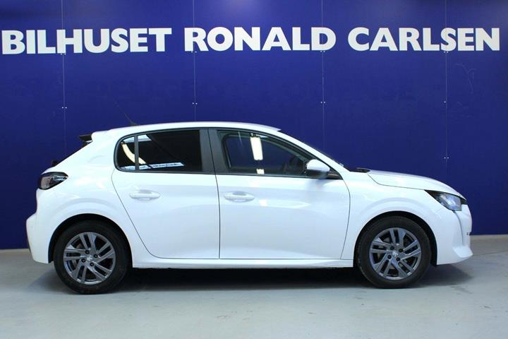 Hvid Peugeot 208 fra 2021