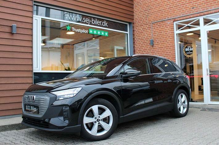 Sort Audi Q4 e-tron fra 2022