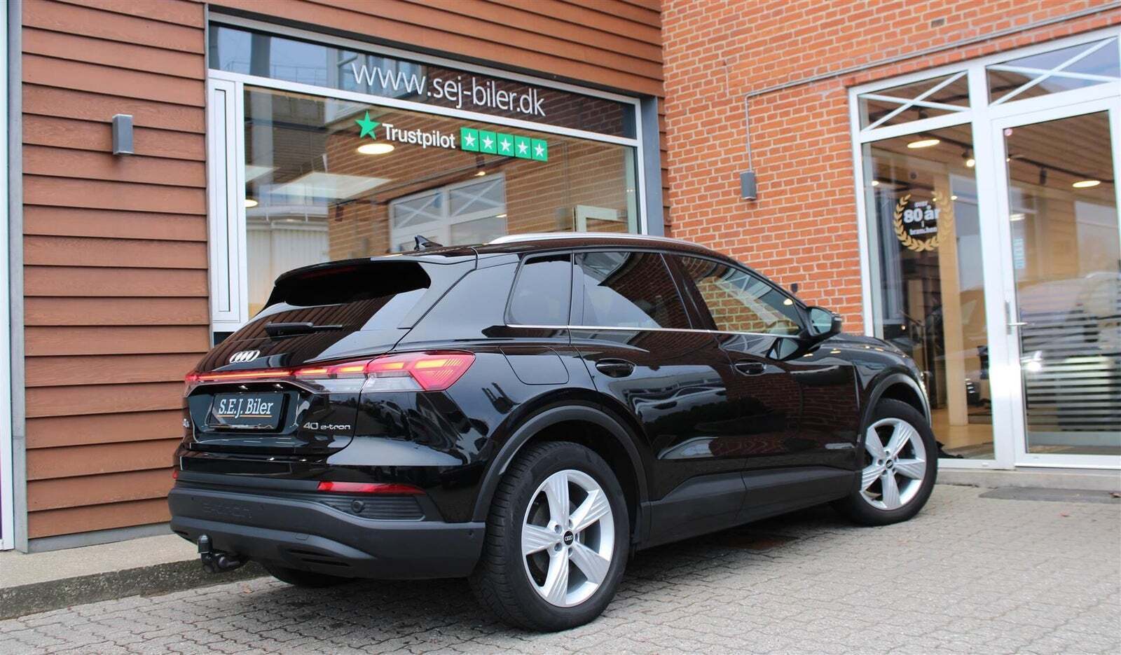 Sort Audi Q4 e-tron fra 2022