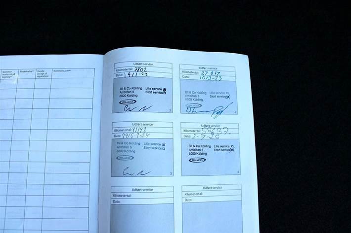 Hvid Toyota Yaris fra 2020