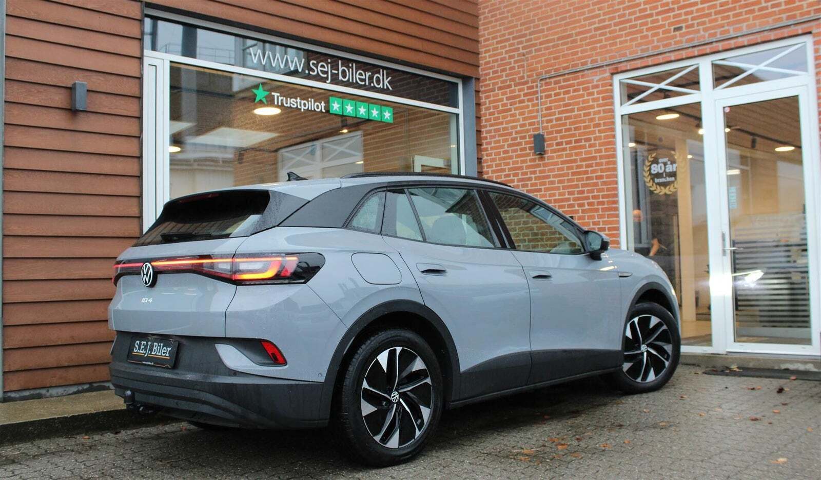 Grå VW ID.4 fra 2022