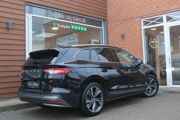 Sort Skoda Enyaq fra 2022
