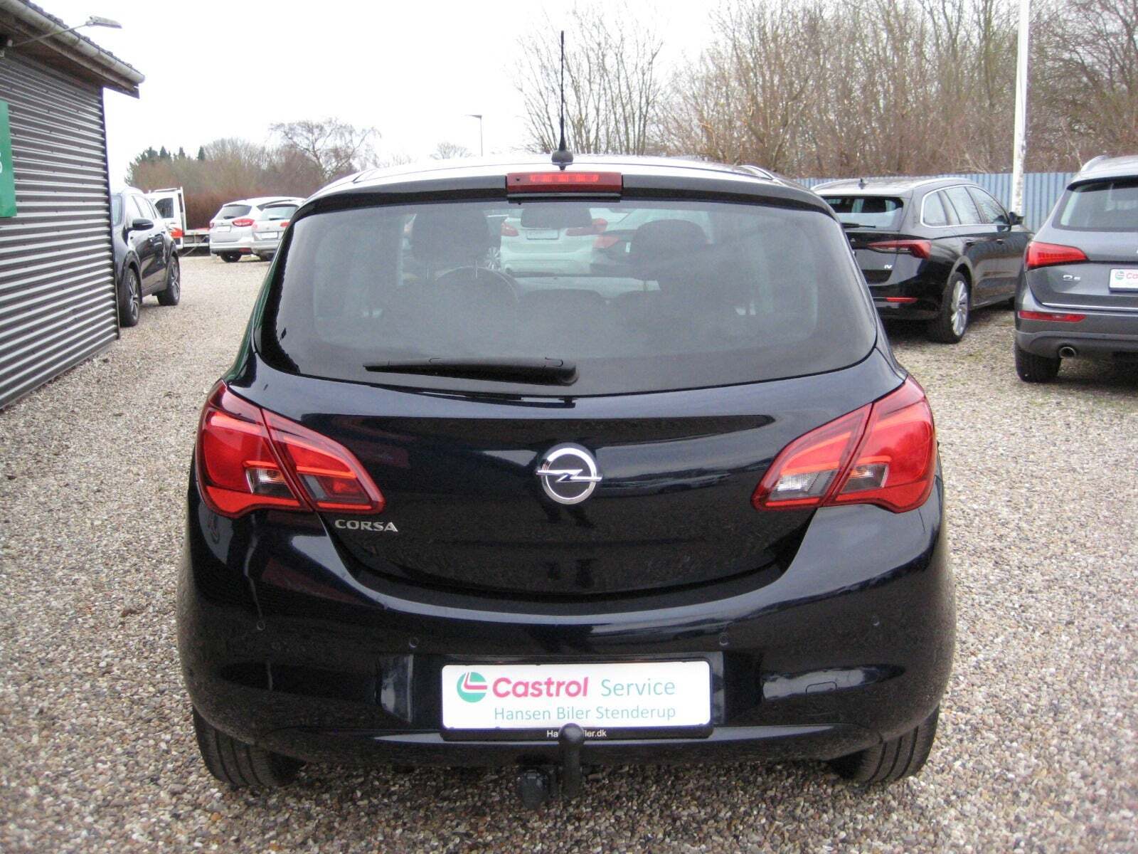 Blå Opel Corsa fra 2019
