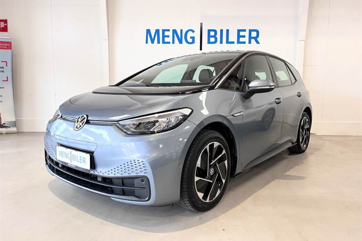 Blå VW ID.3 fra 2022